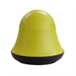 Safco Active Vinyl Upholstered Swivel Pump Ball Chair in Green