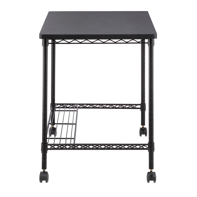 Safco Wire Desk in Black - 26