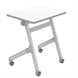Safco Learn Nesting Rectangle Deskin White