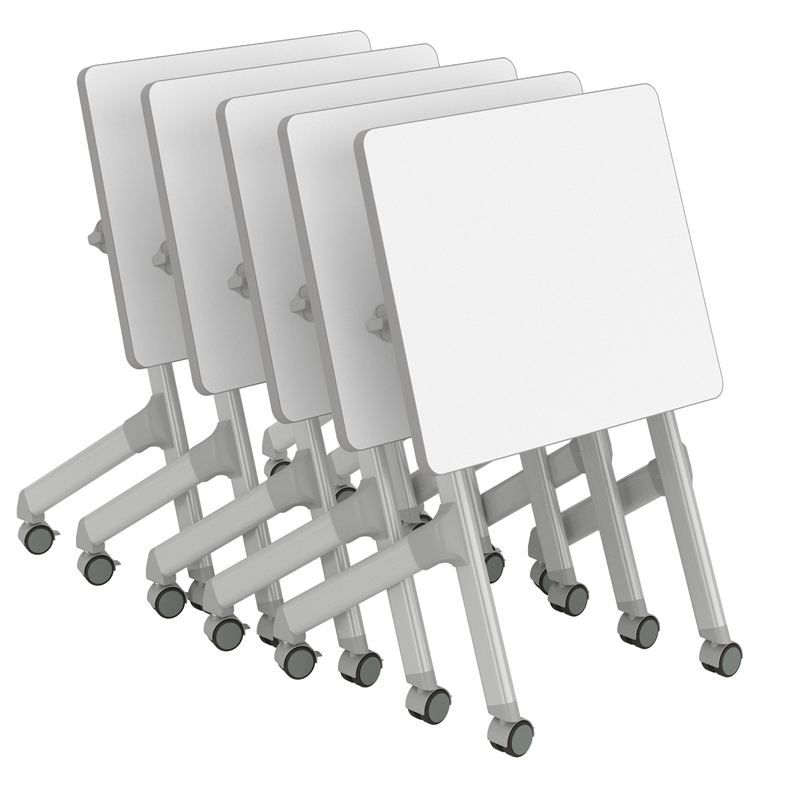 Safco Learn Nesting Rectangle Deskin White