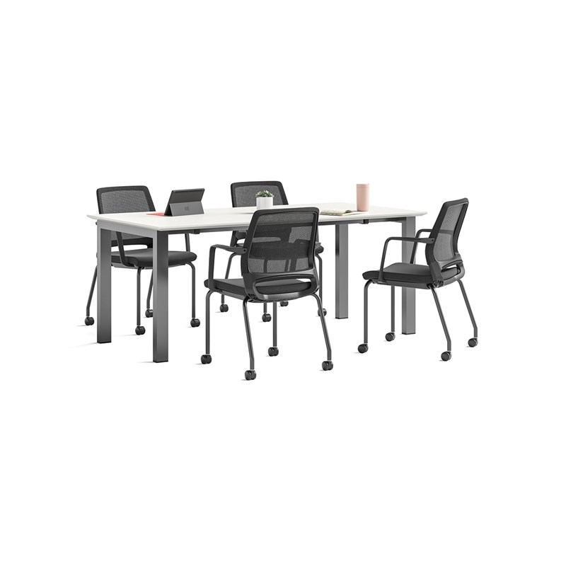 Safco Medina Guest Chair in Black