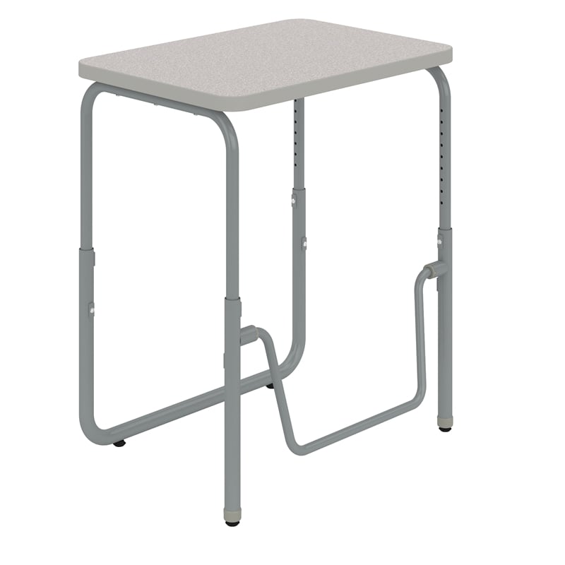 AlphaBetter 2.0 Height Adjustable Student Desk Pendulum Bar in Gray