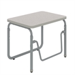 AlphaBetter 2.0 Height Adjustable Student Desk Pendulum Bar in Gray