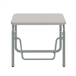 AlphaBetter 2.0 Height Adjustable Student Desk Pendulum Bar in Gray