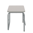 AlphaBetter 2.0 Height Adjustable Student Desk Pendulum Bar in Gray