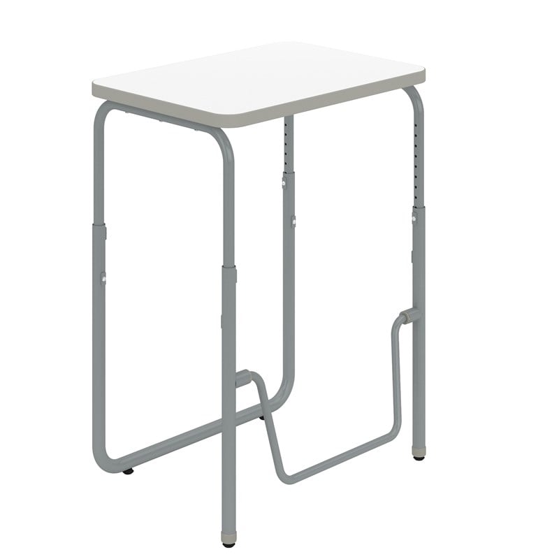 AlphaBetter 2.0 Height Adjustable Student Desk Pendulum Bar in White