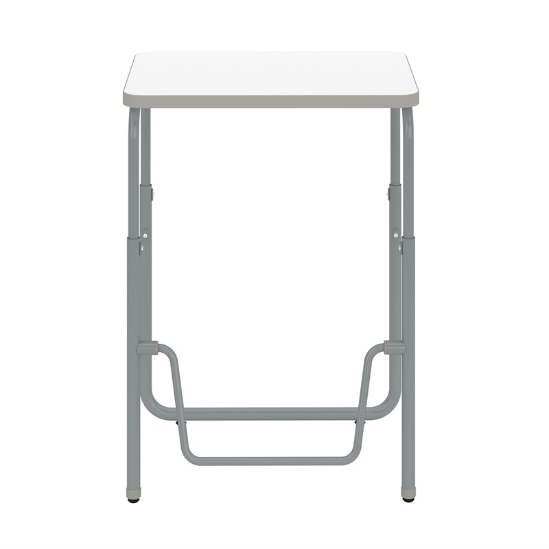 AlphaBetter 2.0 Height Adjustable Student Desk Pendulum Bar in White