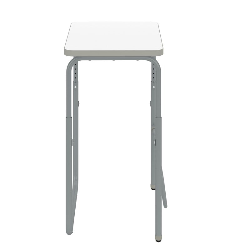 AlphaBetter 2.0 Height Adjustable Student Desk Pendulum Bar in White