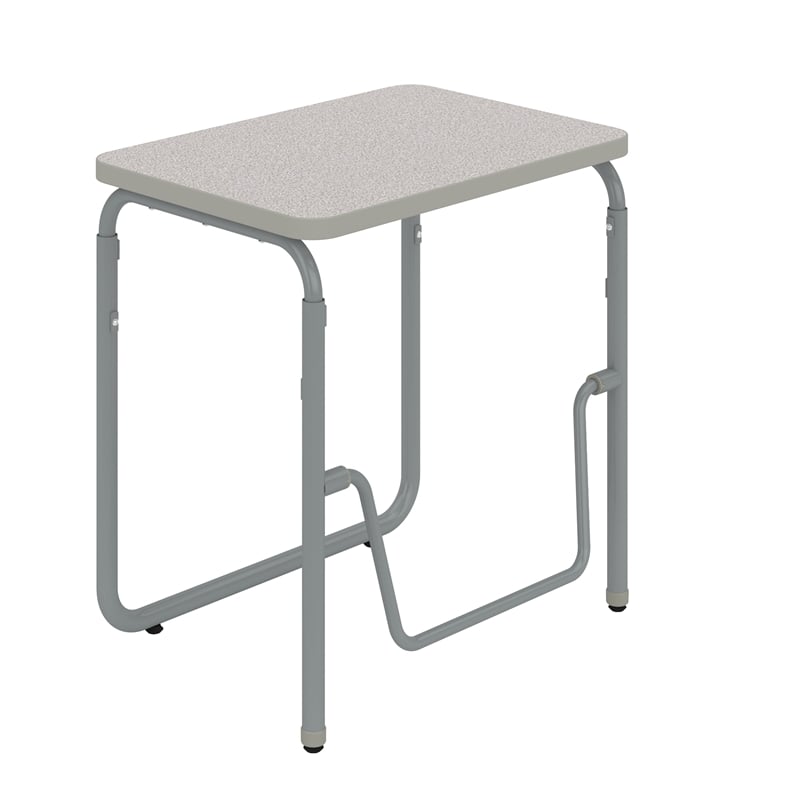 AlphaBetter 2.0 Height Adjustable Student Desk Pendulum Bar in Gray