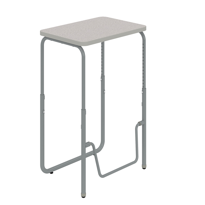 AlphaBetter 2.0 Height Adjustable Student Desk Pendulum Bar in Gray
