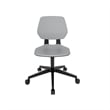 Safco Commute Modern Adjustable Rolling Office Chair Contemporary Seating Gray