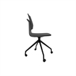 Safco Commute Modern Adjustable Rolling Office Chair Contemporary Seating Black
