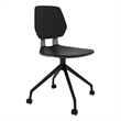Safco Commute Modern Adjustable Rolling Office Chair Contemporary Seating Black