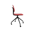 Safco Commute Modern Adjustable Rolling Office Chair Contemporary Seating Red