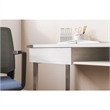 Safco Products Mirella SOHO Desk with Drawer White Ash