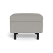 Safco Movvi single chase cushioned silver fabric