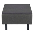 Safco Movvi end table or separate Slate Fabric