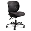Safco Vue Mesh Big and Tall Office Chair in Black
