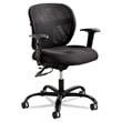 Safco Vue Mesh Big and Tall Office Chair in Black