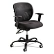 Safco Vue Mesh Big and Tall Office Chair in Black