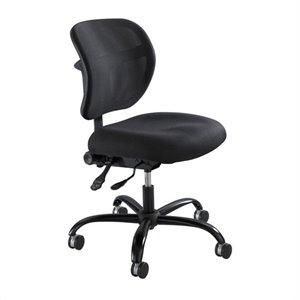 safco vue mesh big and tall office chair in black