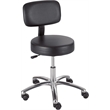 Safco Black Lab Stool with Pneumatic Lift