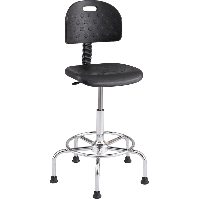 Safco Soft Tough Black Economy Industrial Drafting Chair