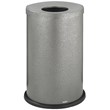 Safco Black Speckle Open Top Receptacle in Black