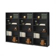 Safco ValueMate 5 Shelf Wall Economy Steel Bookcase in Black