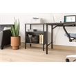 Safco Ony Mesh Desktop Tub File Letter Size in Black