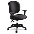 Safco Alday 24/7 Armless Task Office Chair in Black