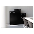 Safco Public Square 25-Gallon Recycling Bin in Black Base