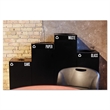 Safco Public Square 25-Gallon Recycling Bin in Black Base