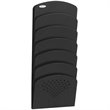 Safco Seven Pocket Letter and Legal Size Steel Wall in Black