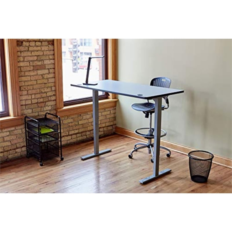 Safco Onyx Mesh File Cart with 1 File Drawer and 2 Small Drawers