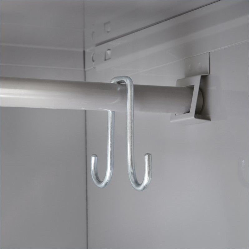 Safco Single Tier Locker in Gray
