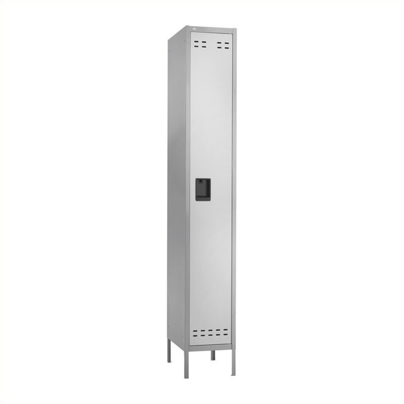 Safco Single Tier Locker in Gray