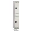 Safco Double Tier Locker in Gray