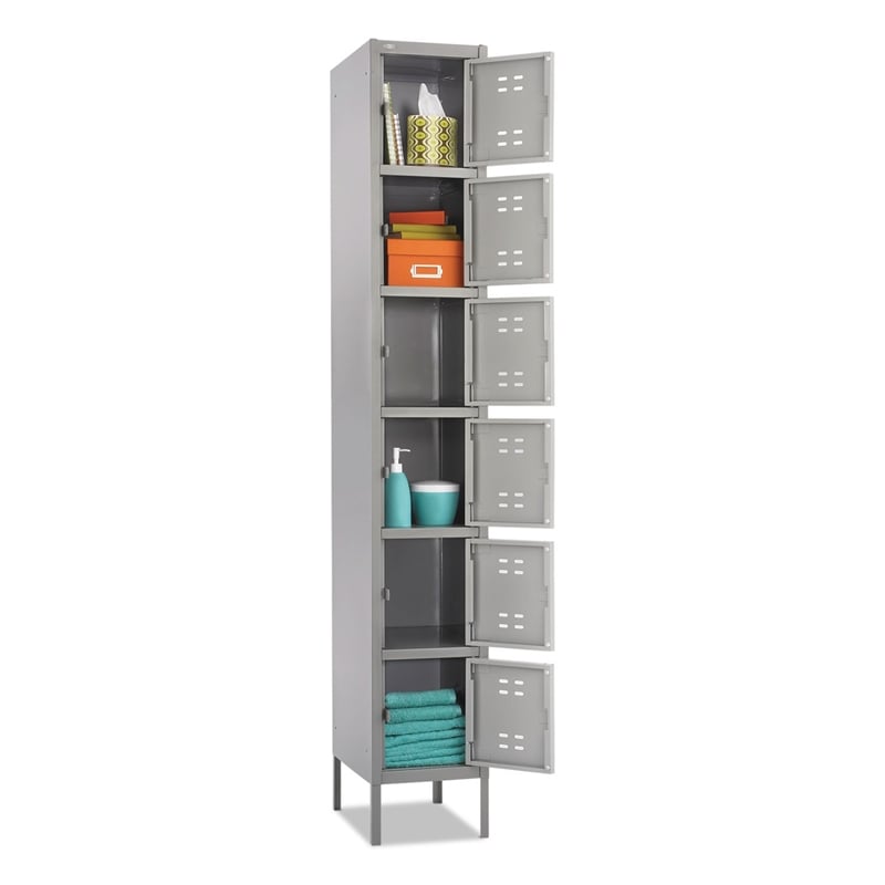 Safco Box Locker in Gray