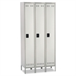 Safco Single Tier Locker 3 Column in Gray