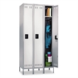 Safco Single Tier Locker 3 Column in Gray
