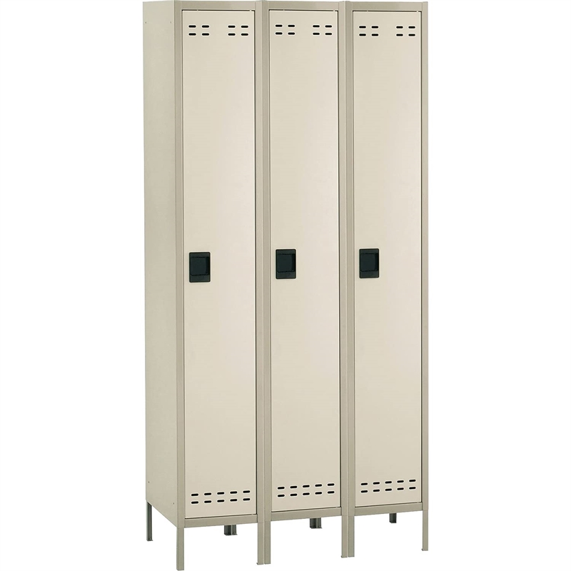 Safco Single Tier Locker 3 Column in Tan