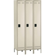 Safco Single Tier Locker 3 Column in Tan