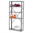 Safco 36 x 12 Commercial 5 Shelf Kit in Dark Grey Finish