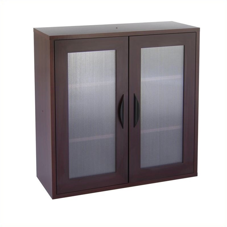 Modular Storage 2 Door in Mahogany 9442MH