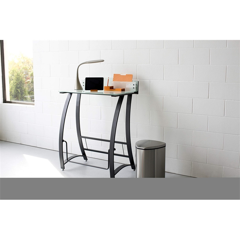 Safco Stainless Step-On 4 Gallon Receptacle in Stainless Steel