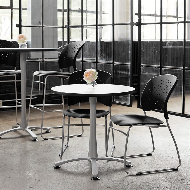 Safco Reve Counter Stool in Black