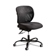 Safco Vue Intensive Use Mesh Task Office Chair in Black Vinyl