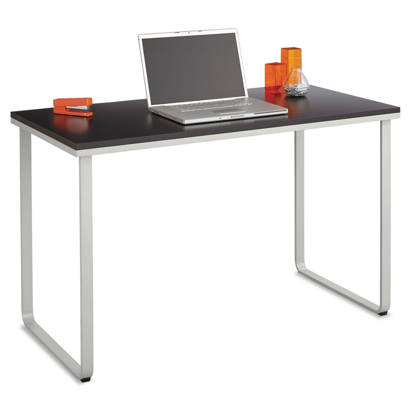 Safco Steel Workstation in Black and Silver