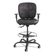 Safco Vue Heavy Duty Stool in Black Vinyl